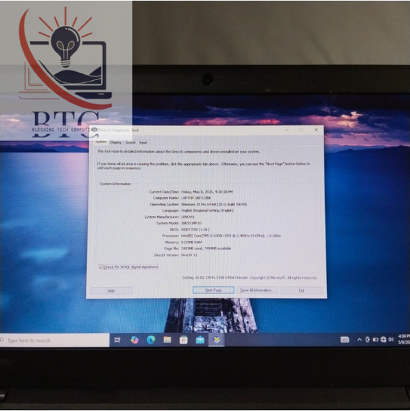 Lenovo ThinkPad X270